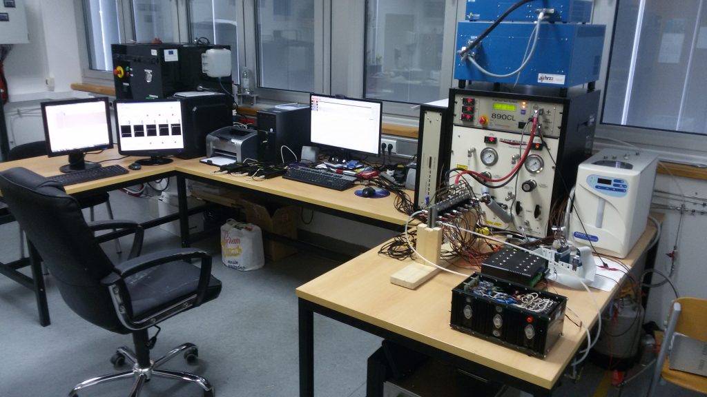 The overall experimental setup